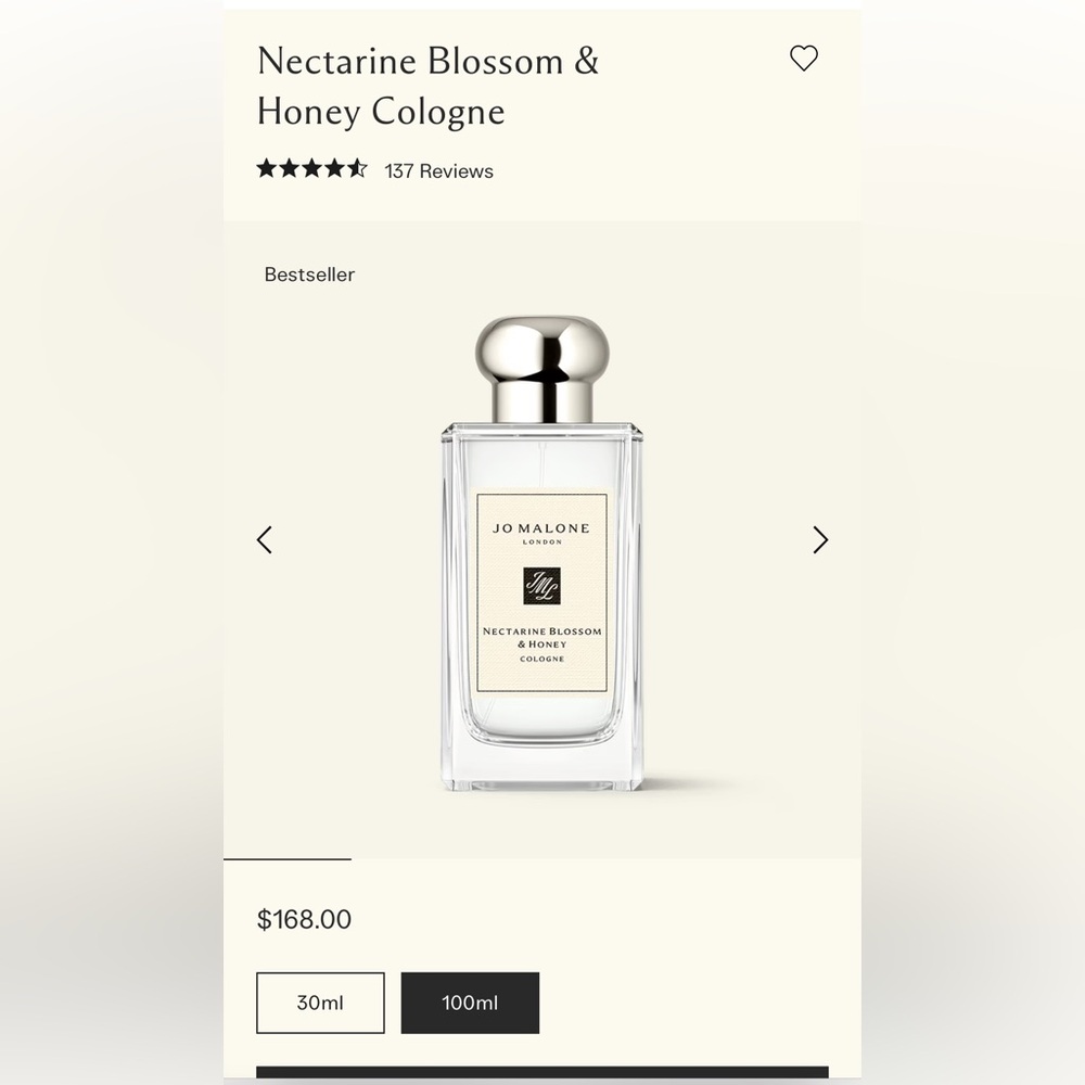 Jo Malone London Nectarine Blossom & Honey - Picture 4 of 4